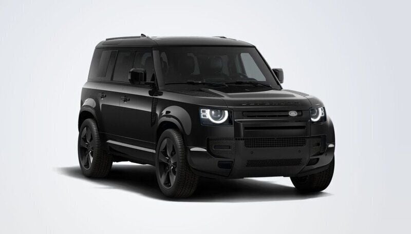 Svart (santorini black metallic) Ny 2025 Land Rover Defender SE Dynamic SUV | 1 352 300 kr - Bild 1/4