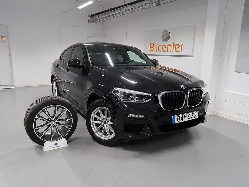 Svart Begagnad 2019 BMW X4 M Sport SUV | 429 900 kr (Marknadspris) - Bild 1/3