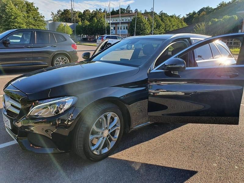 Begagnad Mercedes C200 136 HK (100 kW) 2017 Svart