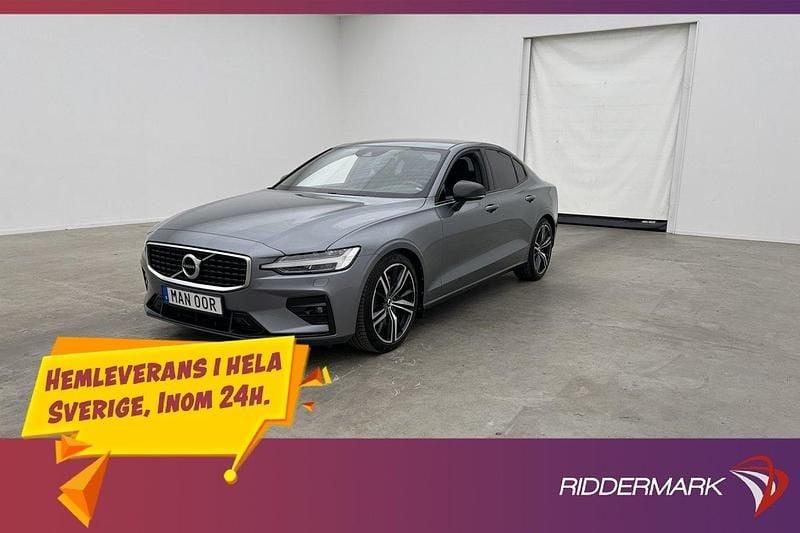 Grå Begagnad 2019 Volvo S60 R-Design Sedan | 309 800 kr (Marknadspris) - Bild 1/3