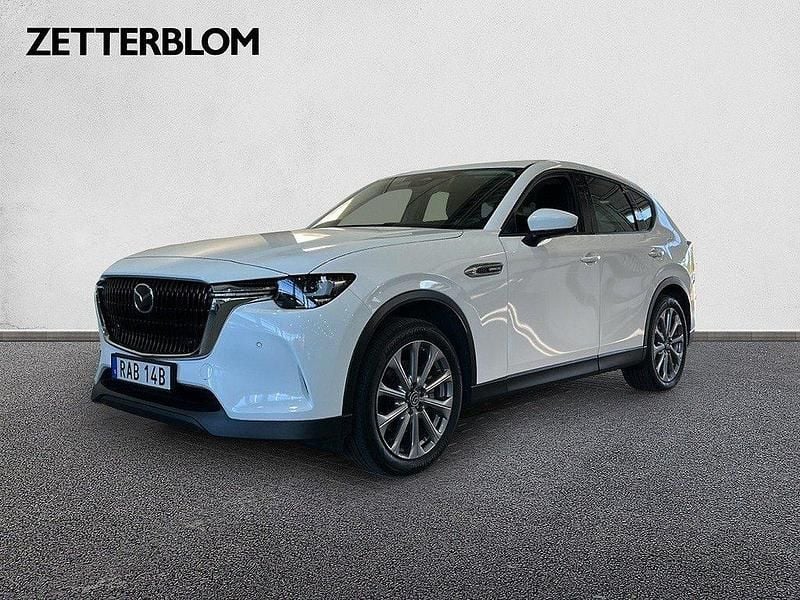 Vit Begagnad 2022 Mazda CX-60 Exclusive-Line SUV | 389 900 kr (Marknadspris) - Bild 1/4