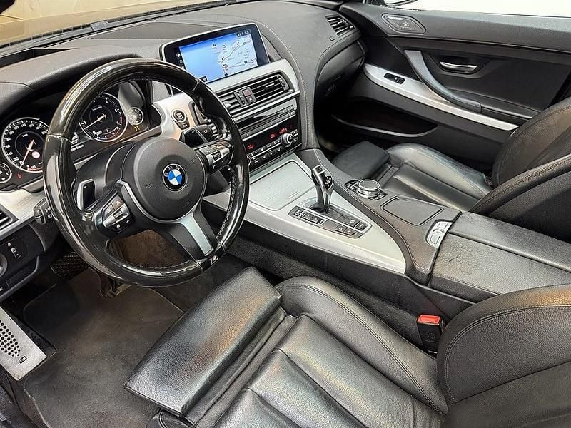 Begagnad BMW 640 M Sport 313 HK (230 kW) 2018 Svart Sportkupé