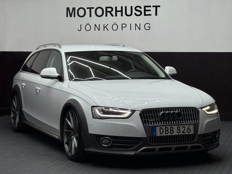 Vit Begagnad 2015 Audi A4 Allroad Kombi | 129 800 kr (Marknadspris) - Bild 1/4