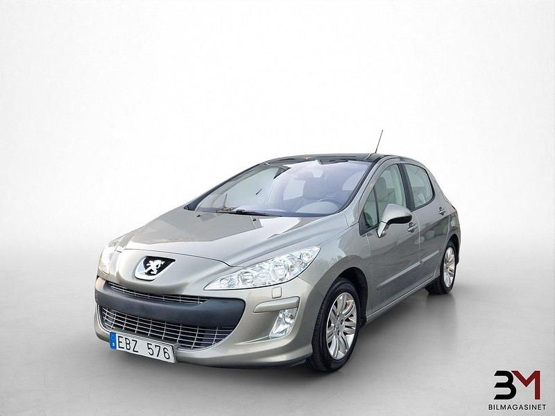 Grå Begagnad 2010 Peugeot 308 Halvkombi | 69 900 kr (Lite dyr) - Bild 1/4
