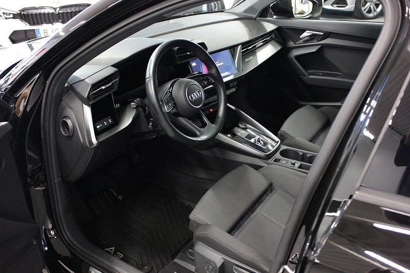 Begagnad Audi A3 150 HK (110 kW) 2021 Svart Sedan