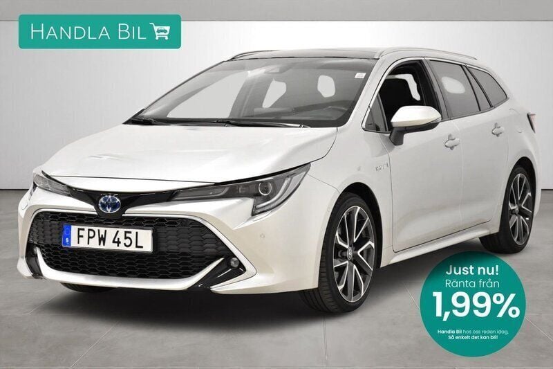 Silver Begagnad 2019 Toyota Corolla Executive Kombi | 259 900 kr (Marknadspris) - Bild 1/3