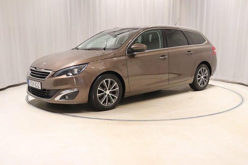 Ljusbrun Begagnad 2015 Peugeot 308 SW Kombi | 89 000 kr - Bild 1/4