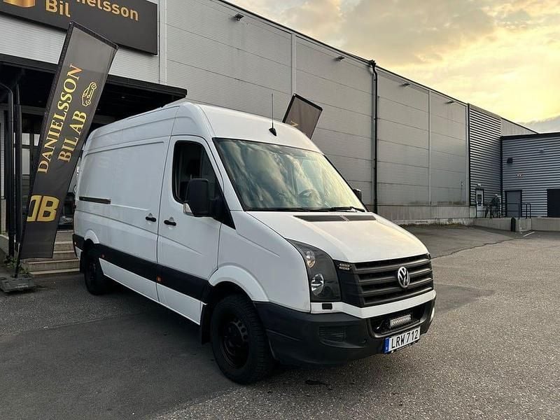 Vit Begagnad 2015 VW Crafter Van | 149 800 kr (Marknadspris) - Bild 1/4