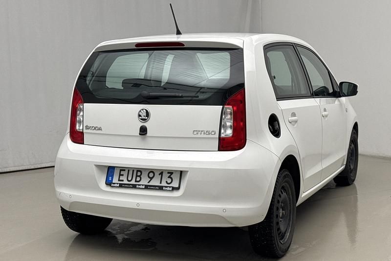 Begagnad Skoda Citigo 60 HK (44 kW) 2015 Vit Halvkombi