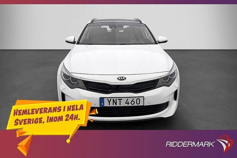 Begagnad Kia Optima Hybrid Sport 2018 Vit Sedan