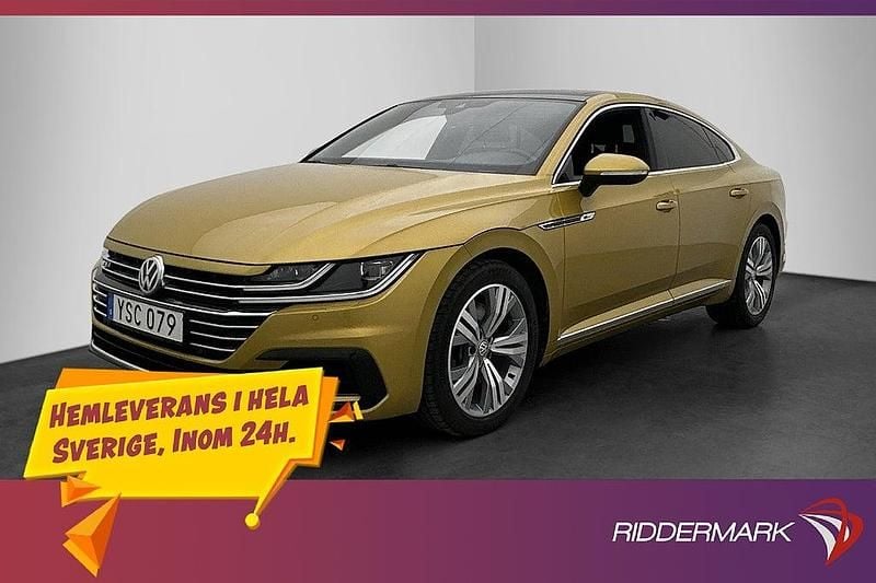 Begagnad VW Arteon GTS 241 HK (177 kW) 2017 Gul Halvkombi