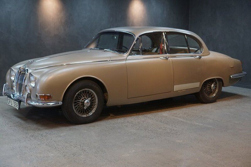 Ljusbrun Begagnad 1965 Jaguar S-Type S Sedan | 139 900 kr - Bild 1/4