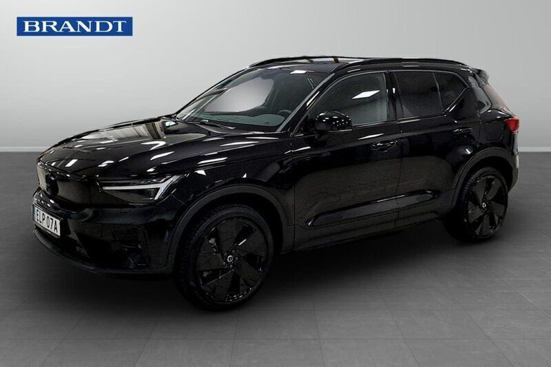 Svart Ny 2025 Volvo EX40 Ultra SUV | 549 900 kr (Bra pris) - Bild 1/4