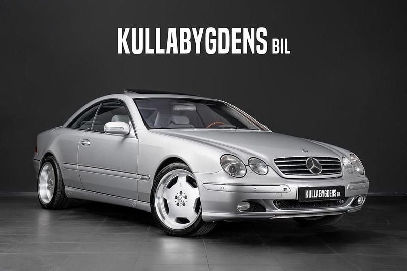 Silver Begagnad 2001 Mercedes CL600 Sportkupé | 179 000 kr - Bild 1/4