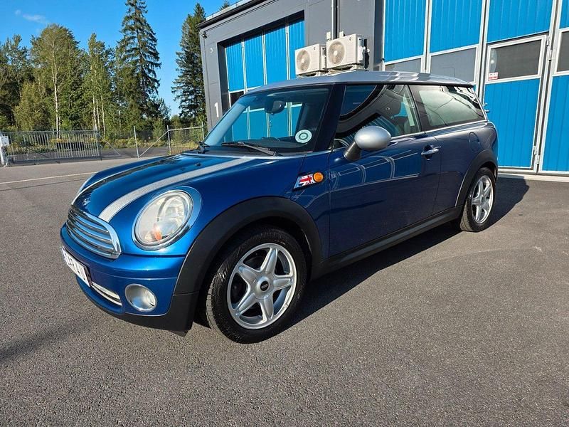 Blå Begagnad 2008 Mini Cooper Clubman Pepper Kombi | 44 900 kr - Bild 1/4