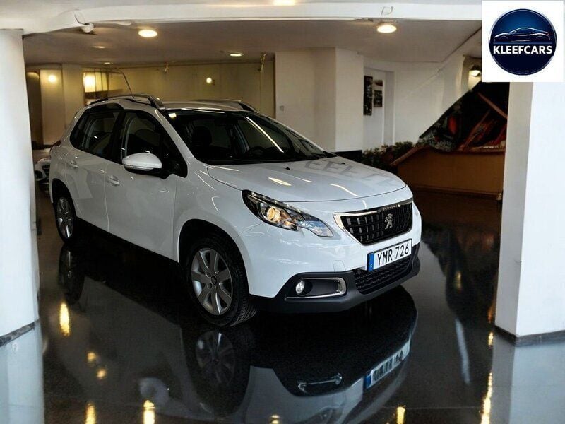 Vit Begagnad 2017 Peugeot 2008 SUV | 104 900 kr (Lite dyr) - Bild 1/4