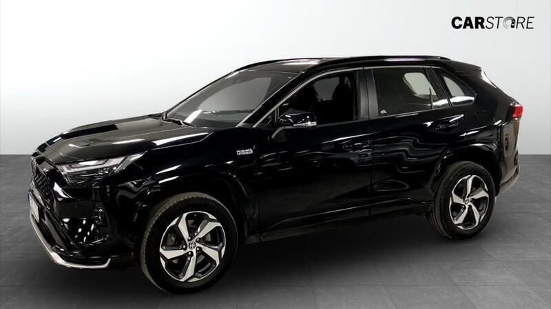 Svart (black) Begagnad 2023 Toyota RAV4 Hybrid Active SUV | 399 900 kr (Superpris) - Bild 1/4