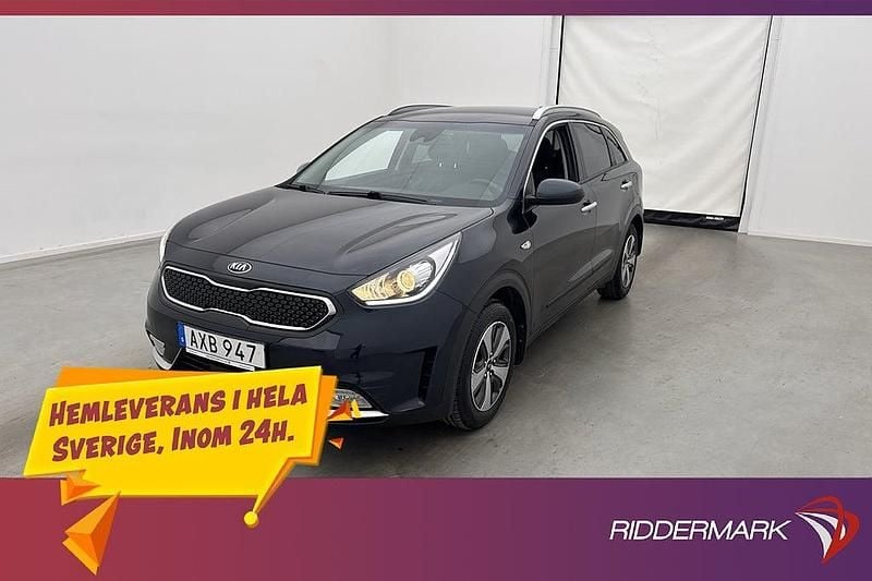 Blå Begagnad 2016 Kia Niro Advance SUV | 178 700 kr (Marknadspris) - Bild 1/3