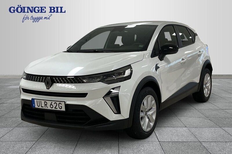 Vit Ny 2024 Renault Captur Evolution SUV | 269 900 kr (Marknadspris) - Bild 1/3