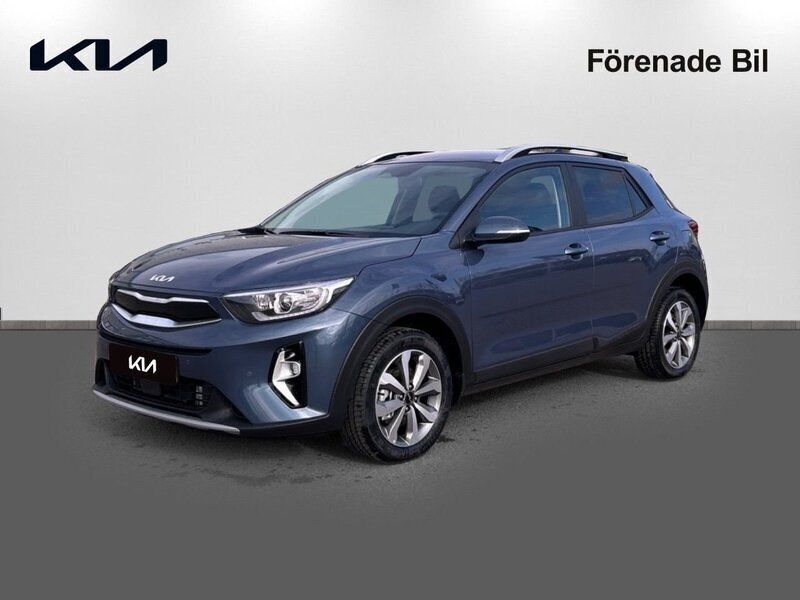 Blå Ny 2024 Kia Stonic 4 SUV | 257 700 kr - Bild 1/4