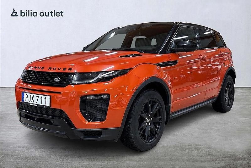 Orange Begagnad 2017 Land Rover Range Rover evoque HSE Dynamic SUV | 209 900 kr - Bild 1/4