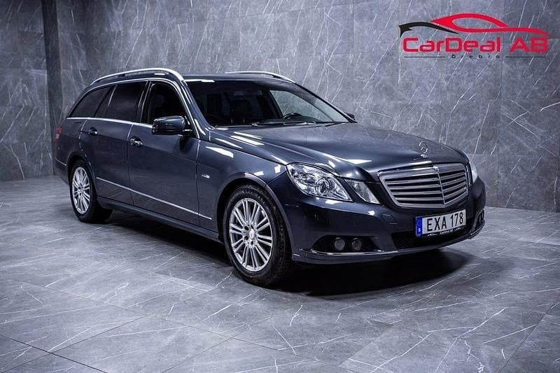 Mörkgrå Begagnad 2010 Mercedes E350 Kombi | 79 800 kr (Marknadspris) - Bild 1/4