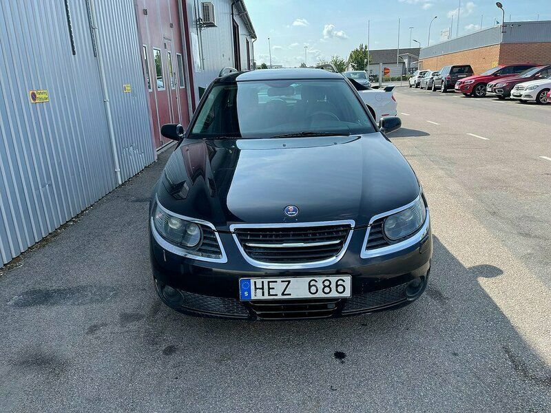 Begagnad Saab 9-5 Linear 180 HK (132 kW) 2007 Svart Kombi