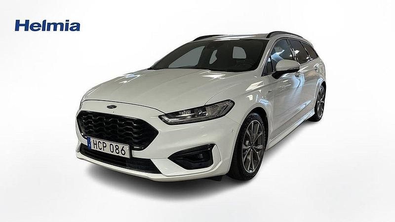 Vit Begagnad 2022 Ford Mondeo Business Edition Kombi | 214 900 kr (Marknadspris) - Bild 1/4