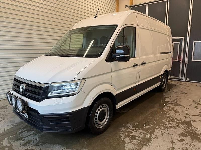 Vit Begagnad 2019 VW Crafter Van | 209 900 kr (Bra pris) - Bild 1/4