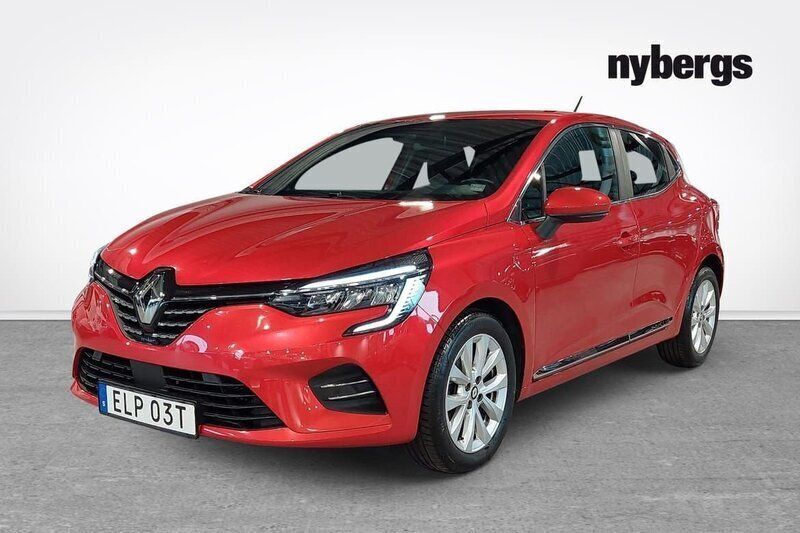 Röd Begagnad 2022 Renault Clio V Intens Halvkombi | 145 000 kr (Marknadspris) - Bild 1/4