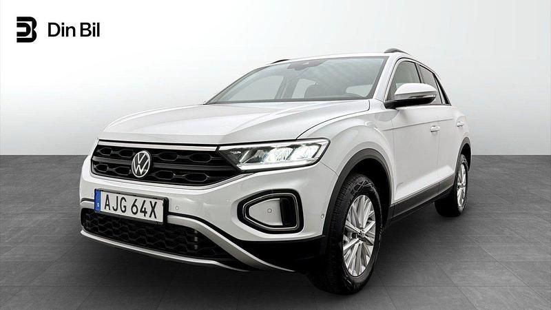 Vit Begagnad 2023 VW T-Roc SUV | 289 900 kr (Marknadspris) - Bild 1/4