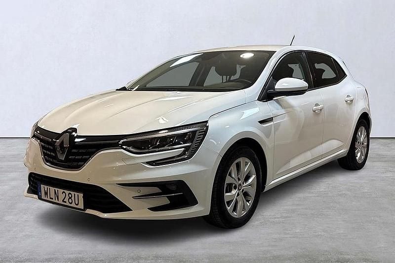 Vit Begagnad 2021 Renault Mégane Zen Halvkombi | 179 000 kr - Bild 1/4
