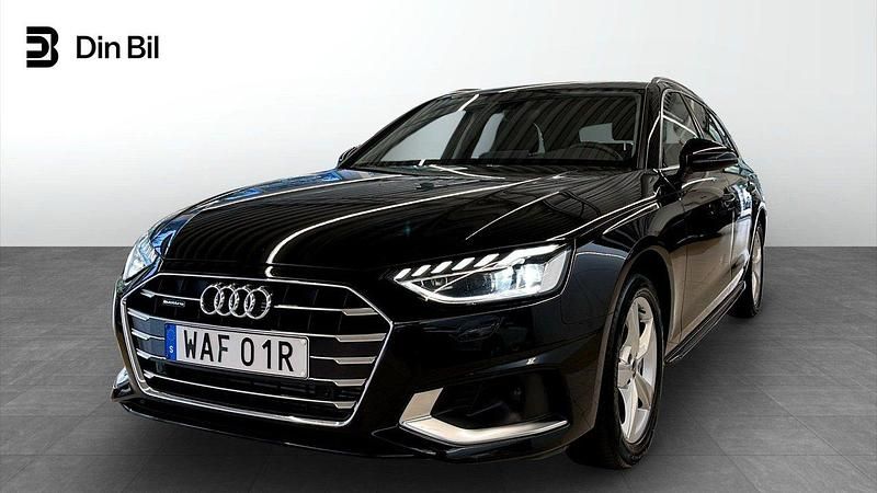 Svart Begagnad 2022 Audi A4 Advanced Plus Kombi | 299 000 kr (Marknadspris) - Bild 1/4