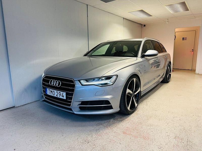 Silver Begagnad 2017 Audi A6 S-Line Kombi | 174 900 kr (Marknadspris) - Bild 1/4
