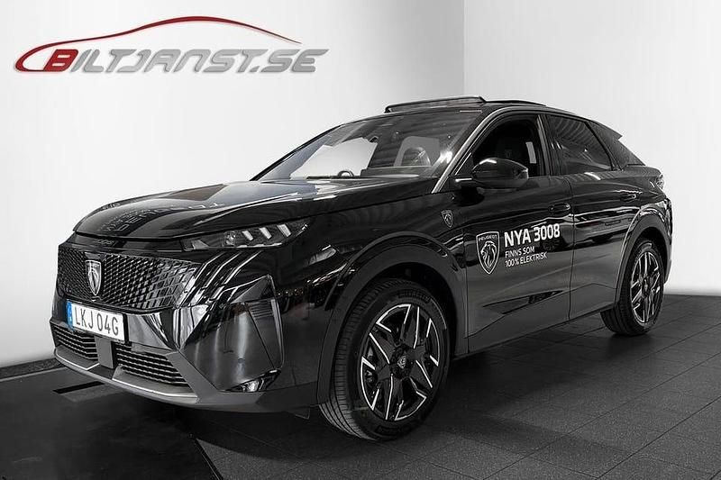 Svart Begagnad 2025 Peugeot 3008 GTi SUV | 429 900 kr - Bild 1/4