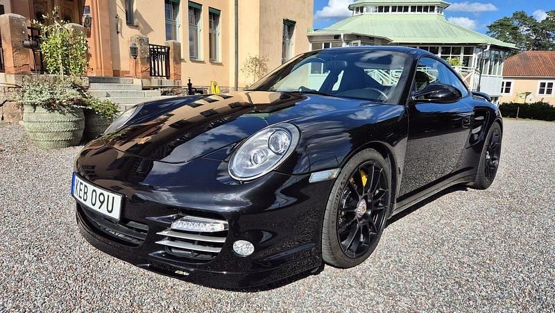 Svart Begagnad 2012 Porsche 911 Turbo S Sportkupé | 1 249 000 kr - Bild 1/4