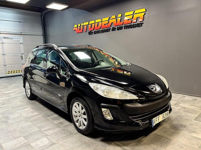 Svart Begagnad 2009 Peugeot 308 SW Kombi | 29 900 kr - Bild 1/4
