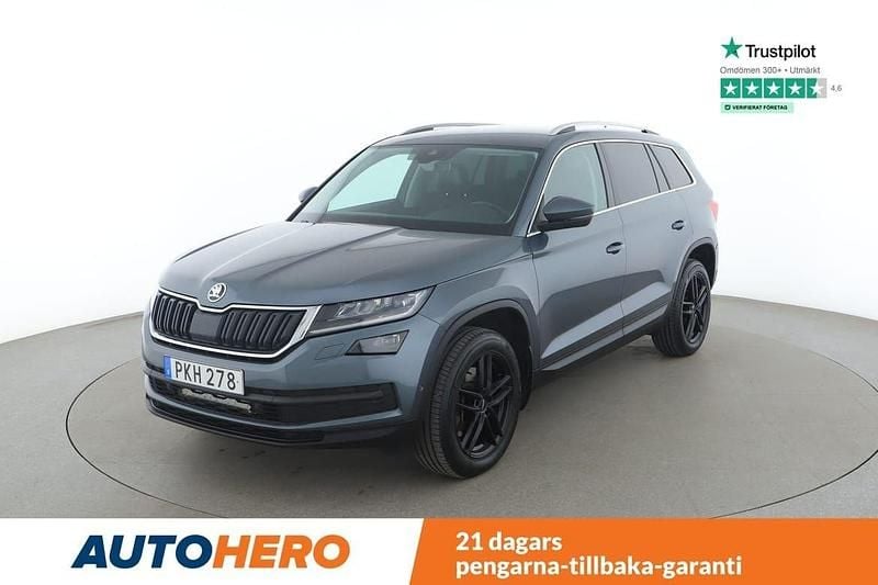 Grå Begagnad 2017 Skoda Kodiaq Business Line SUV | 233 000 kr (Marknadspris) - Bild 1/4