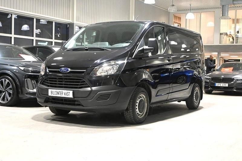 Svart Begagnad 2016 Ford Transit Custom Pickup | 89 000 kr (Marknadspris) - Bild 1/4