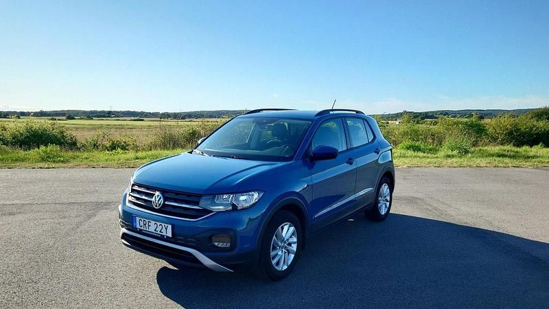 Blå Begagnad 2020 VW T-Cross SUV | 165 000 kr (Bra pris) - Bild 1/4