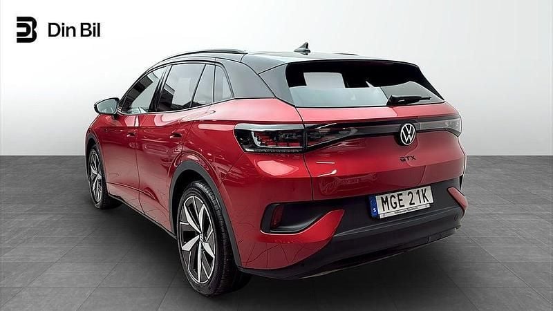 Begagnad VW ID.4 GTX 250 kW (340 HK) 2022 Mörkröd SUV