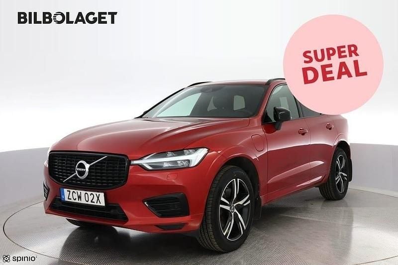 Begagnad Volvo XC60 R-Design 344 HK (253 kW) 2021 Röd SUV