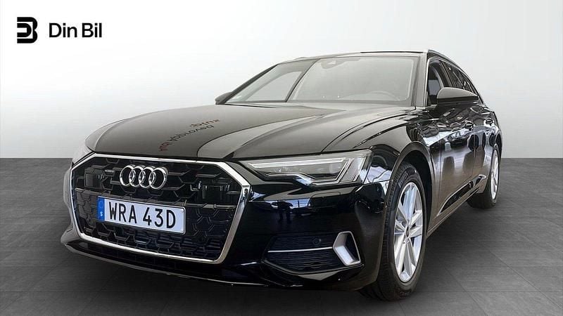 Svart Begagnad 2023 Audi A6 Sport Kombi | 499 000 kr (Marknadspris) - Bild 1/4