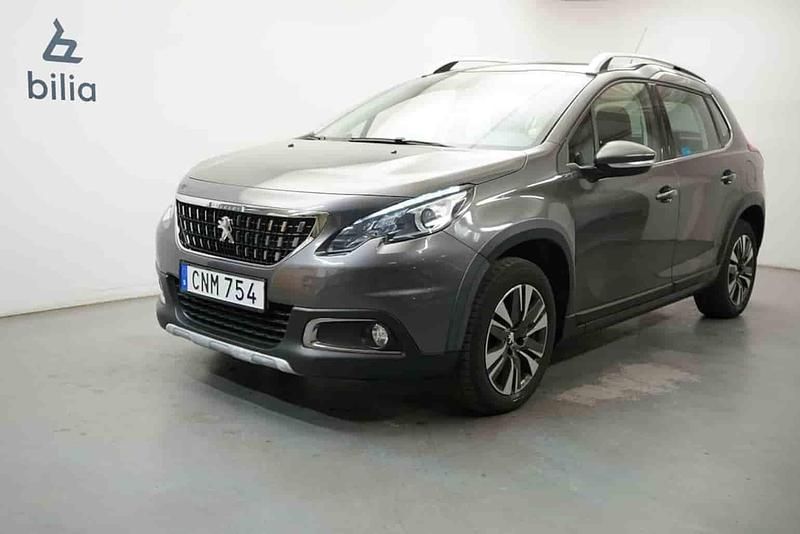 Grå Begagnad 2018 Peugeot 2008 SUV | 149 900 kr - Bild 1/1