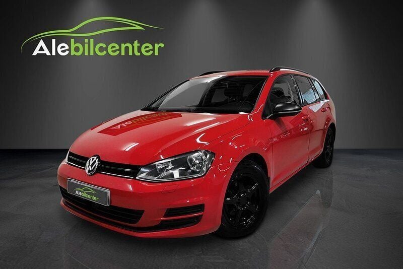 Röd Begagnad 2014 VW Golf VII Kombi | 109 900 kr (Marknadspris) - Bild 1/4