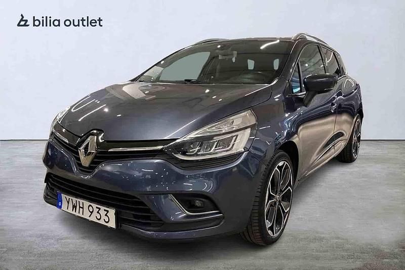 Grå Begagnad 2018 Renault Clio GrandTour Kombi | 104 900 kr - Bild 1/1