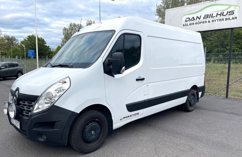 Vit Begagnad 2019 Renault Master Van | 154 900 kr (Superpris) - Bild 1/4