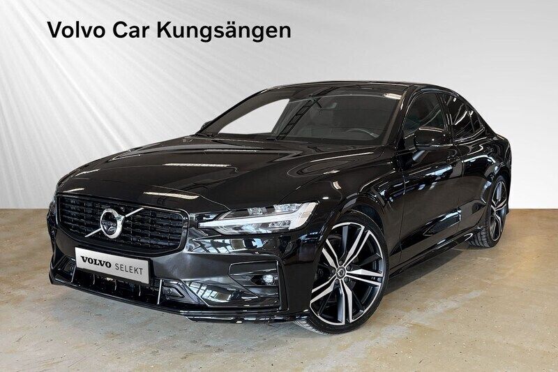 Svart Begagnad 2022 Volvo S60 R-Design Sedan | 399 900 kr (Marknadspris) - Bild 1/3