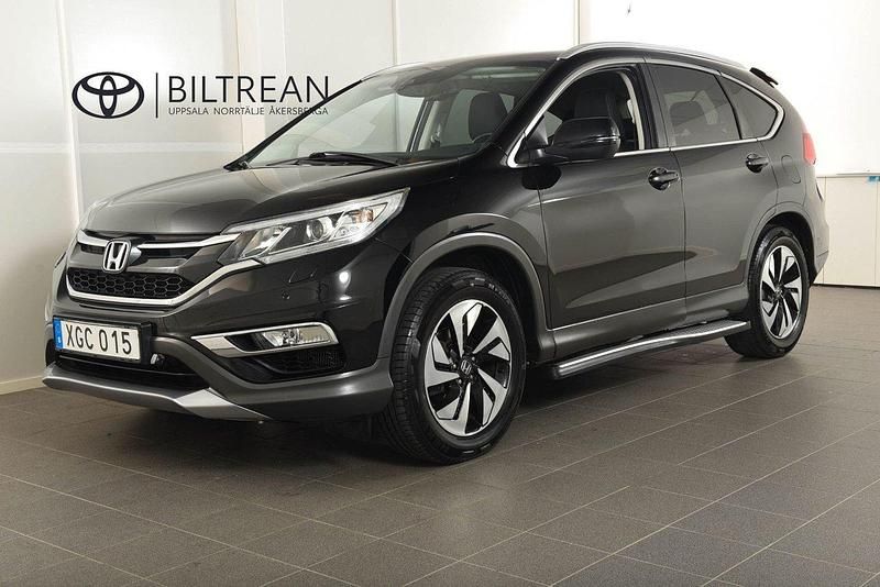Svart Begagnad 2016 Honda CR-V Executive SUV | 178 900 kr (Bra pris) - Bild 1/4