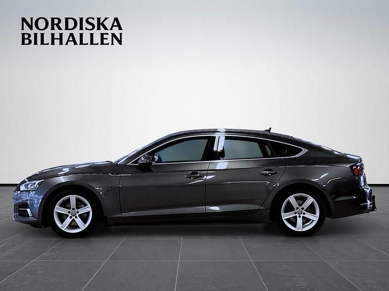Begagnad Audi A5 Sportback S-Line 190 HK (139 kW) 2017 Grå Halvkombi